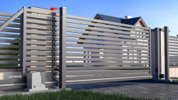 Portail électrique et sécurisée pour un pavillon